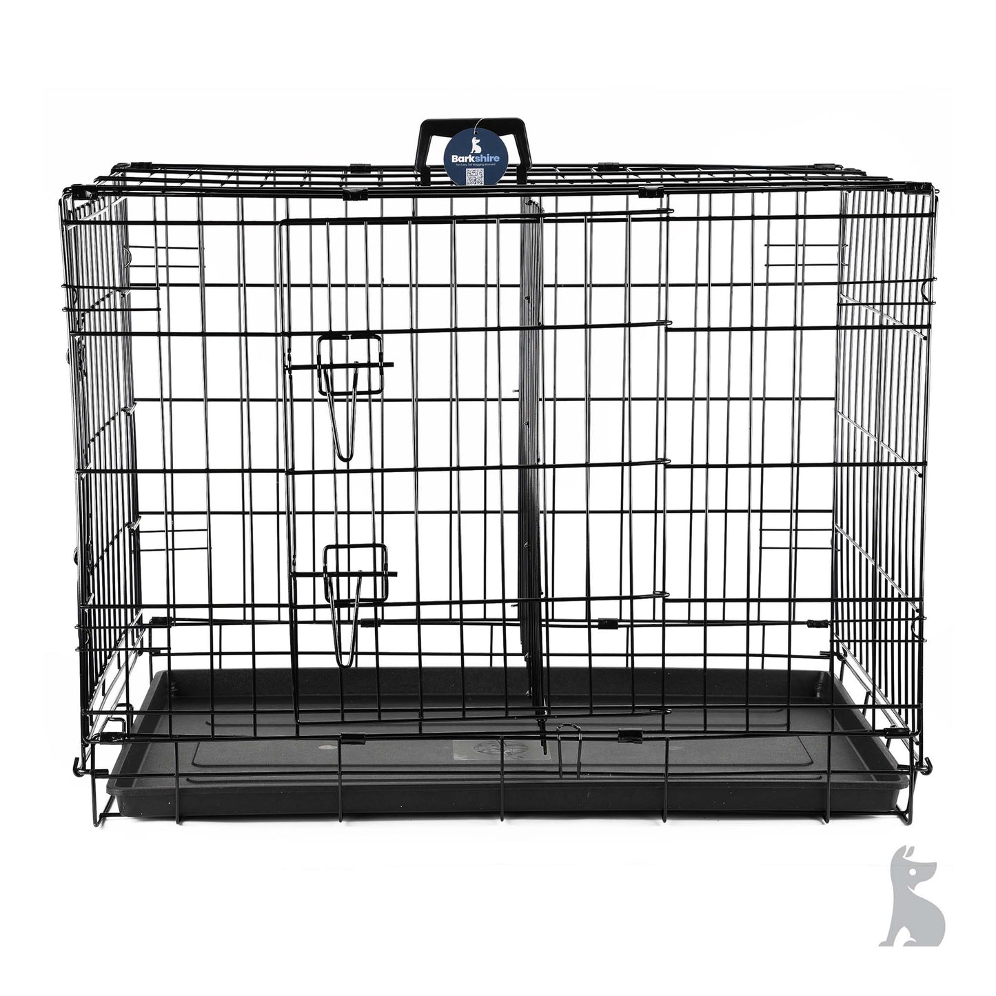 Barkshire Heavy Duty Dog Cage with Divider
