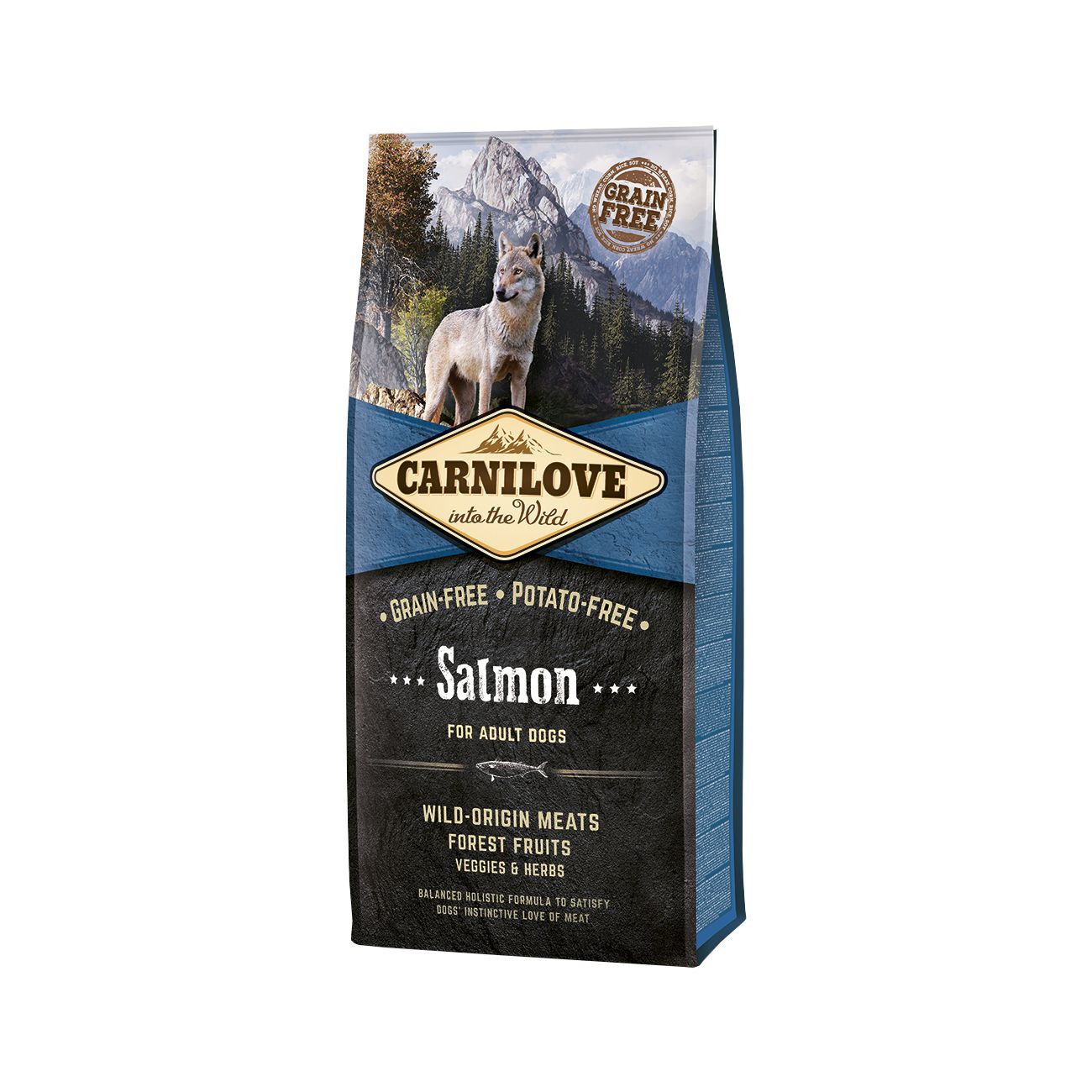 Carnilove Active Adult Dry Dog Food - Salmon & Turkey