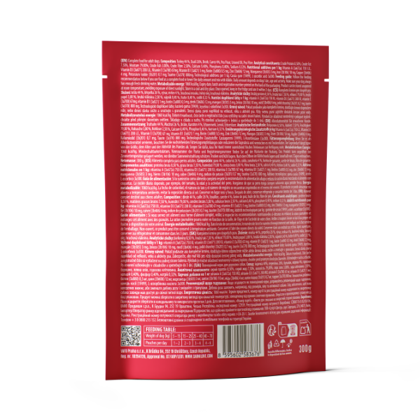 Carnilove Adult Wet Dog Food Pouches - Turkey & Quail with Yellow Carrot - 12x300g