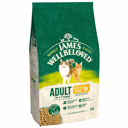 James Wellbeloved Adult Dry Cat Food - Turkey