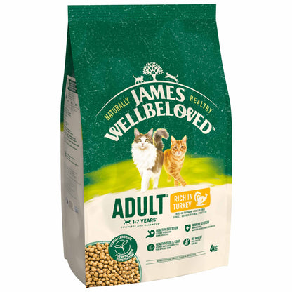 James Wellbeloved Adult Dry Cat Food - Turkey