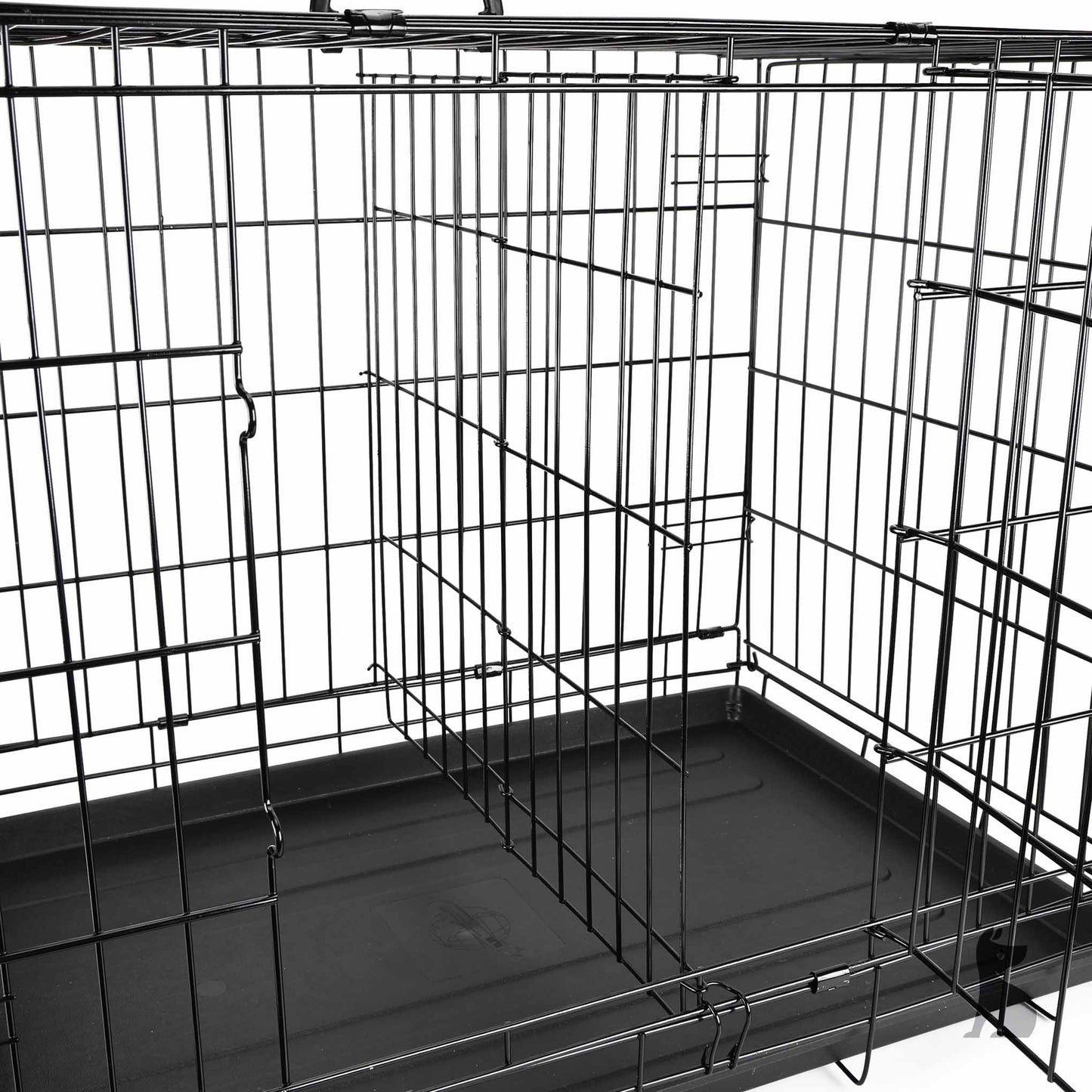 Barkshire Heavy Duty Dog Cage with Divider