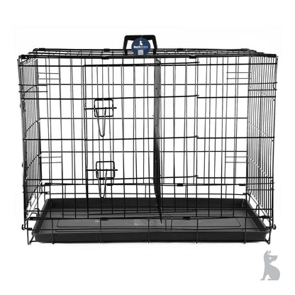 Barkshire Heavy Duty Dog Cage with Divider