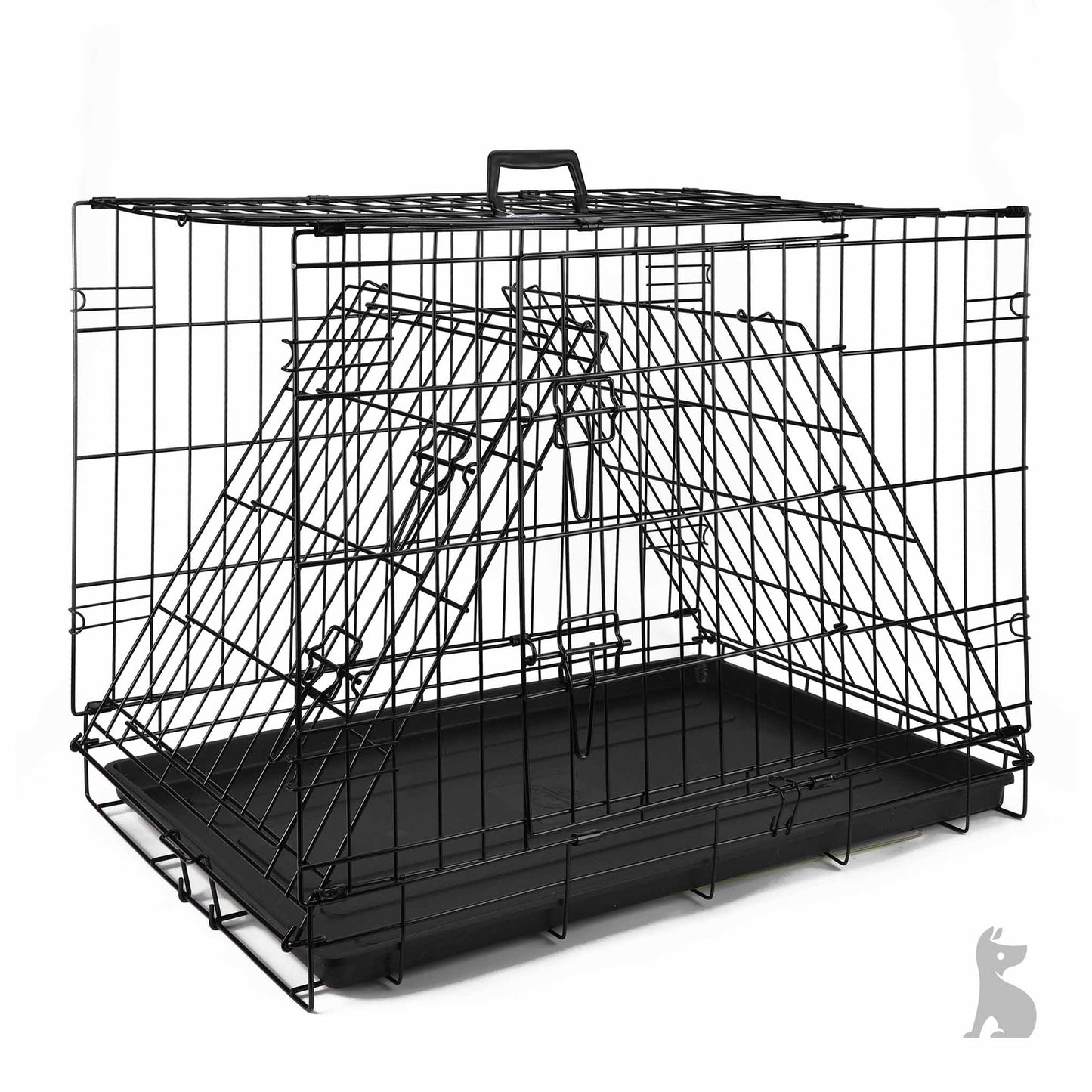 Barkshire Heavy Duty Dog Cage with Divider