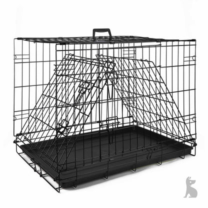Barkshire Heavy Duty Dog Cage with Divider