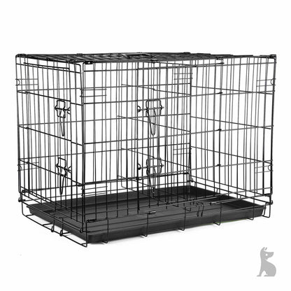 Barkshire Heavy Duty Dog Cage with Divider
