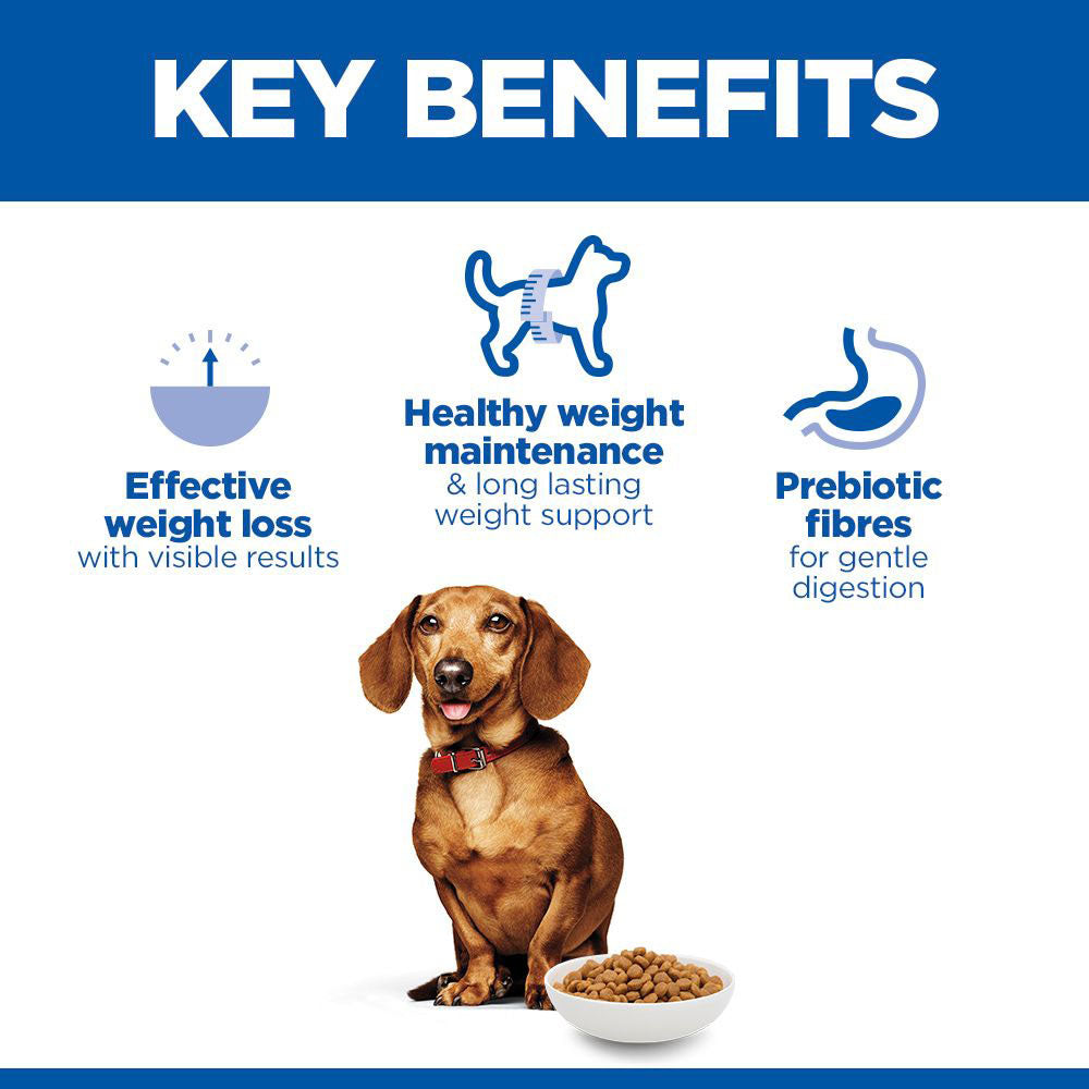 Hills Science Plan Perfect Weight Small & Mini Adult Dry Dog Food - Chicken