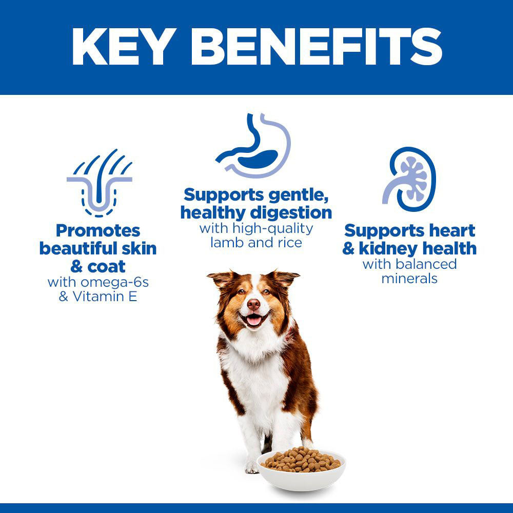 Hills Science Plan Medium Breed Mature 7 Years+ Dry Dog Food - Lamb & Rice