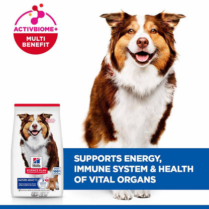 Hills Science Plan Medium Breed Mature 7 Years+ Dry Dog Food - Lamb & Rice