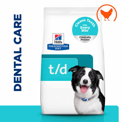 Hills Prescription Diet t/d Dental Care Dry Dog Food - 10kg