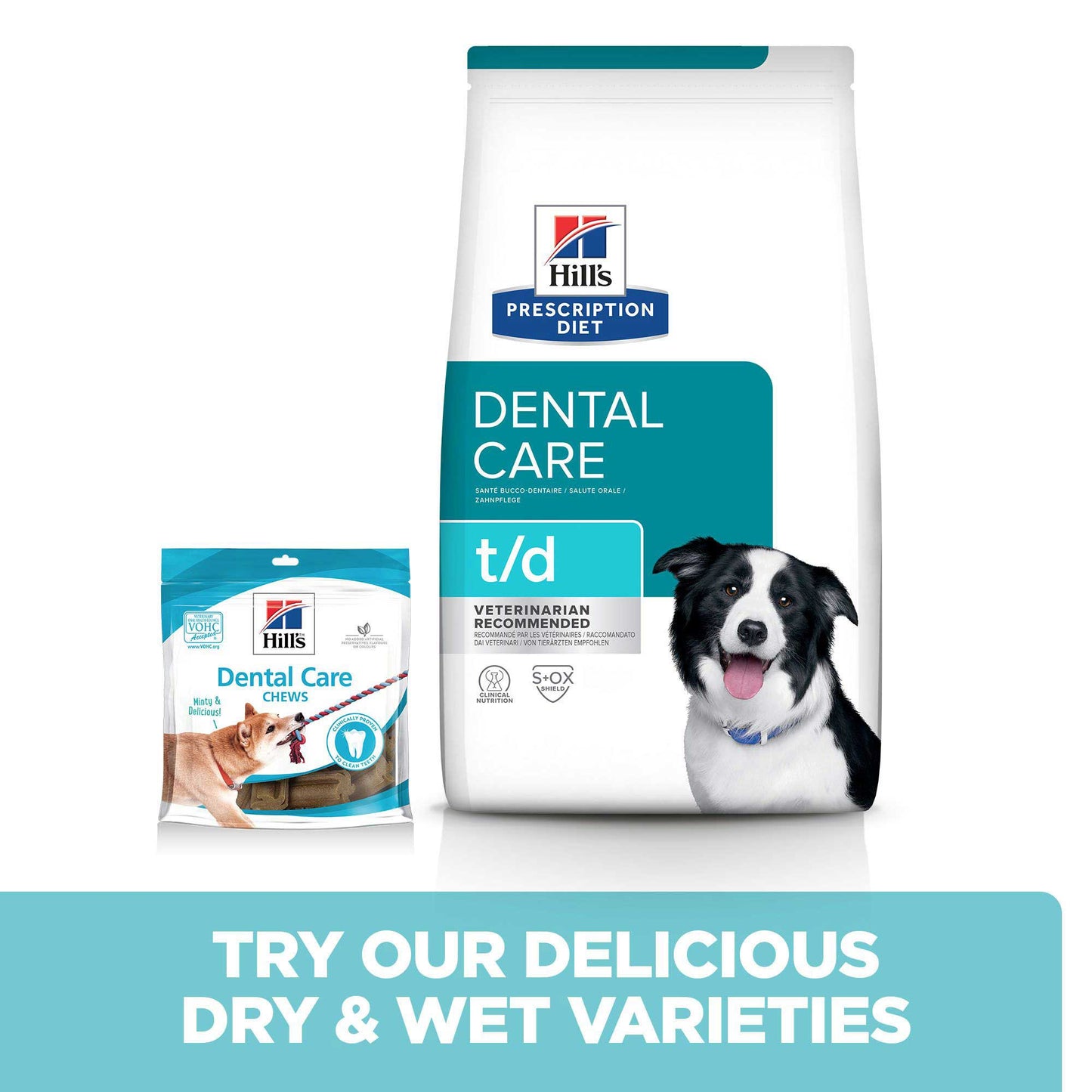 Hills Prescription Diet t/d Dental Care Dry Dog Food - 10kg