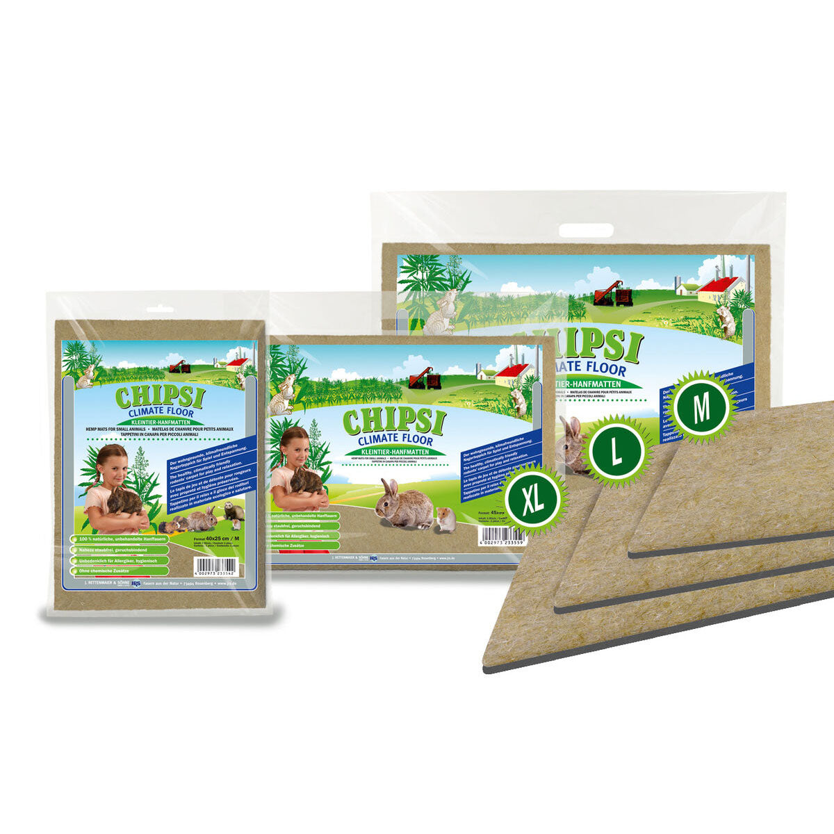 Chipsi Climate Floor Hemp Mat - Large