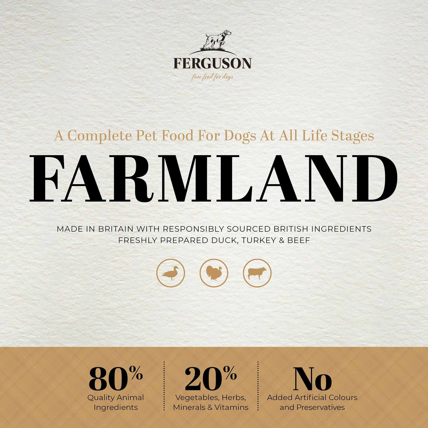 Ferguson Farmland 80/20 Grain Free Dry Dog Food
