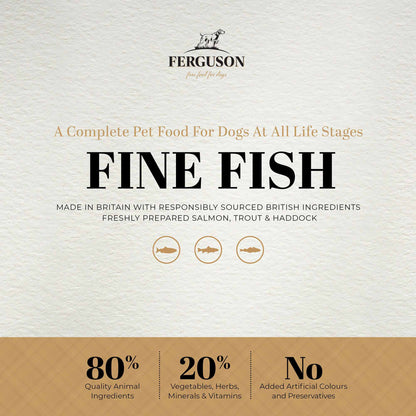 Ferguson Fine Fish 80/20 Grain Free Dry Dog Food