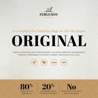 Ferguson Original 80/20 Grain Free Dry Dog Food