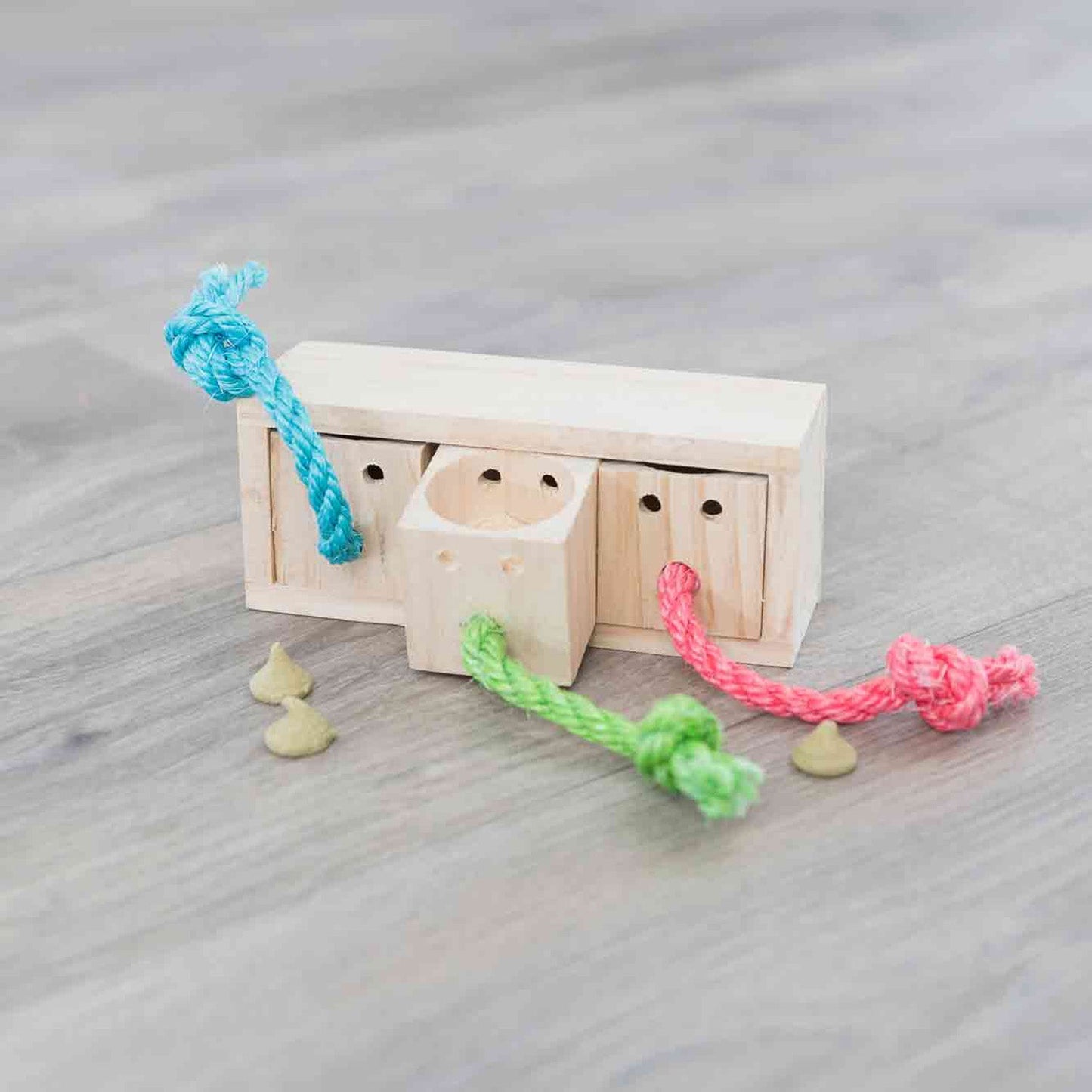 Trixie Small Pet Wooden Snack Box Puzzle Toy