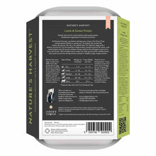 Natures Harvest Grain Free Adult Wet Dog Food - Lamb & Sweet Potato 10x395g