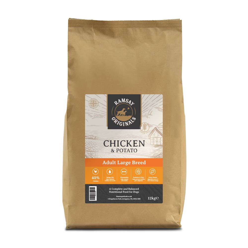 Ramsay Originals Grain Free Adult Large Breed Dry Dog Food - Chicken & Potato