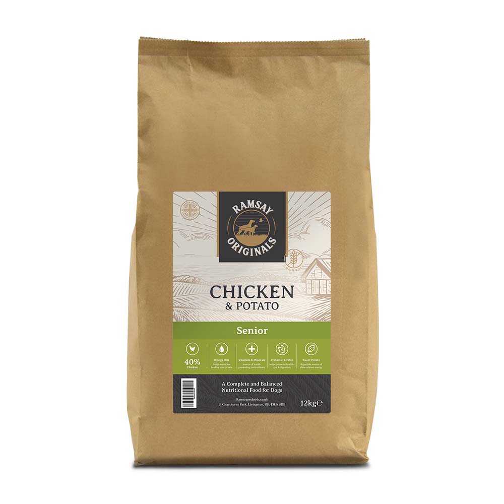 Ramsay Originals Grain Free Senior Dry Dog Food - Chicken & Potato