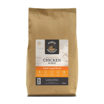 Ramsay Originals Large Breed Adult Dry Dog Food - Chicken & Rice