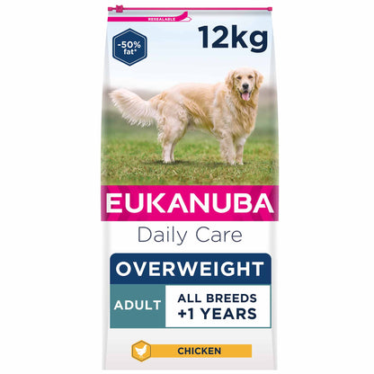 Eukanuba Daily Care Overweight Sterilised Adult Dry Dog Food chicken