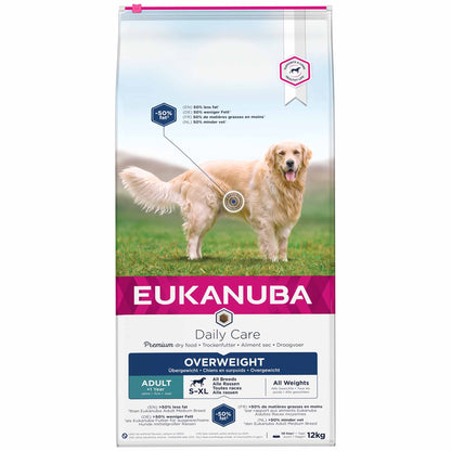 Eukanuba Daily Care Overweight Sterilised Adult Dry Dog Food chicken