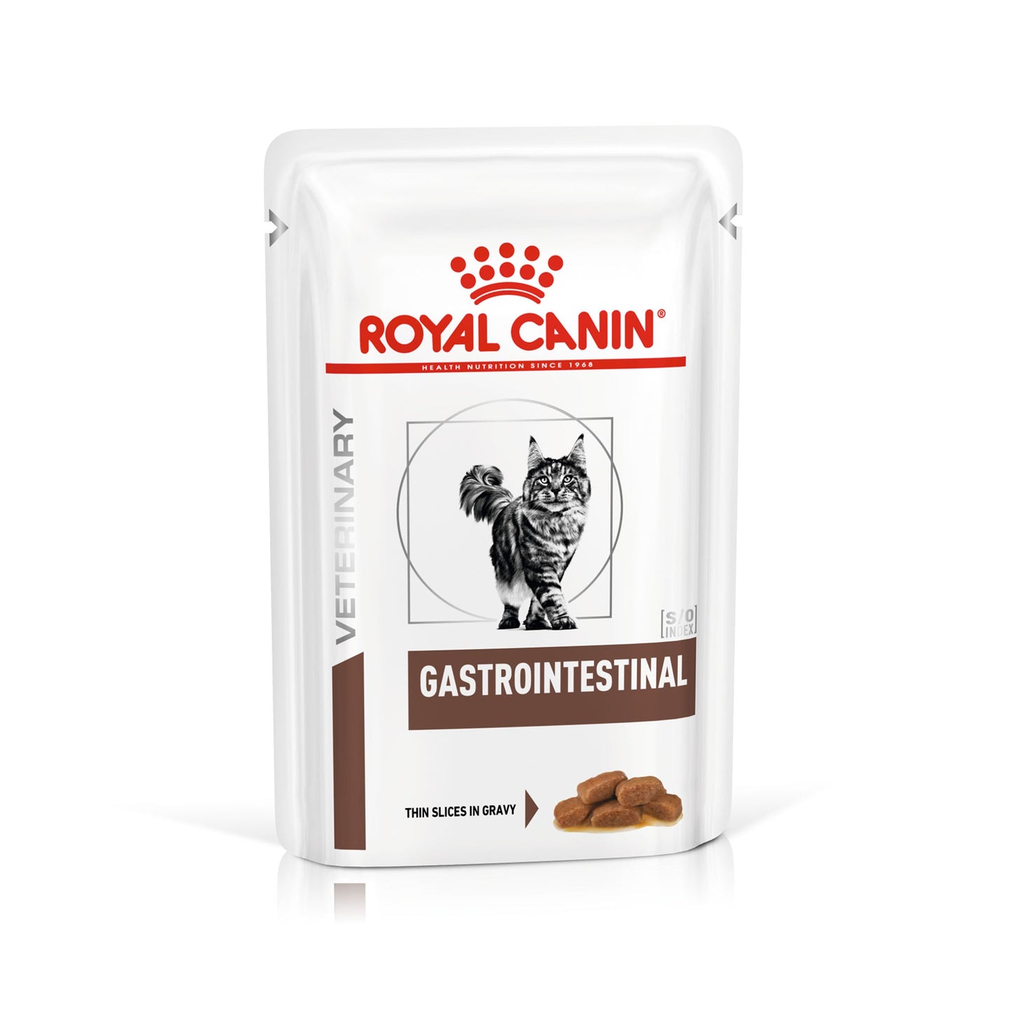 Royal Canin Veterinary Health Gastrointestinal Adult Wet Cat Food in Gravy - 12x85g Pouches