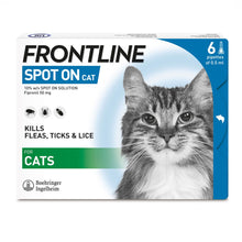 FRONTLINE SPOT ON Flea & Tick Cat - 6 Pack