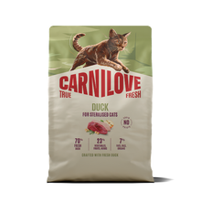 Carnilove True Fresh Adult Dry Cat Food - Duck