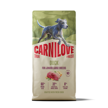 Carnilove True Fresh Large Breed Junior Dry Dog Food - Fresh Duck