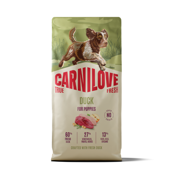 Carnilove True Fresh Puppy Dry Dog Food - Fresh Duck