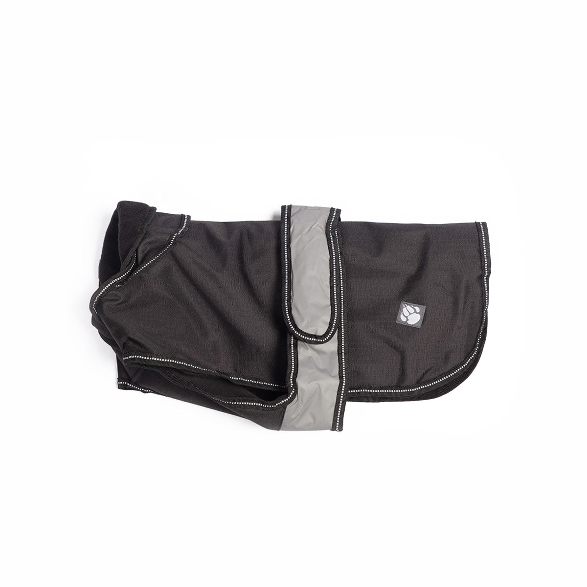 Danish Design 2-in-1 Dog Coat - Black - 12in / 30cm
