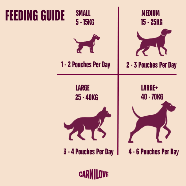 Carnilove Adult Wet Dog Food Pouches - Multipack - 4x300g