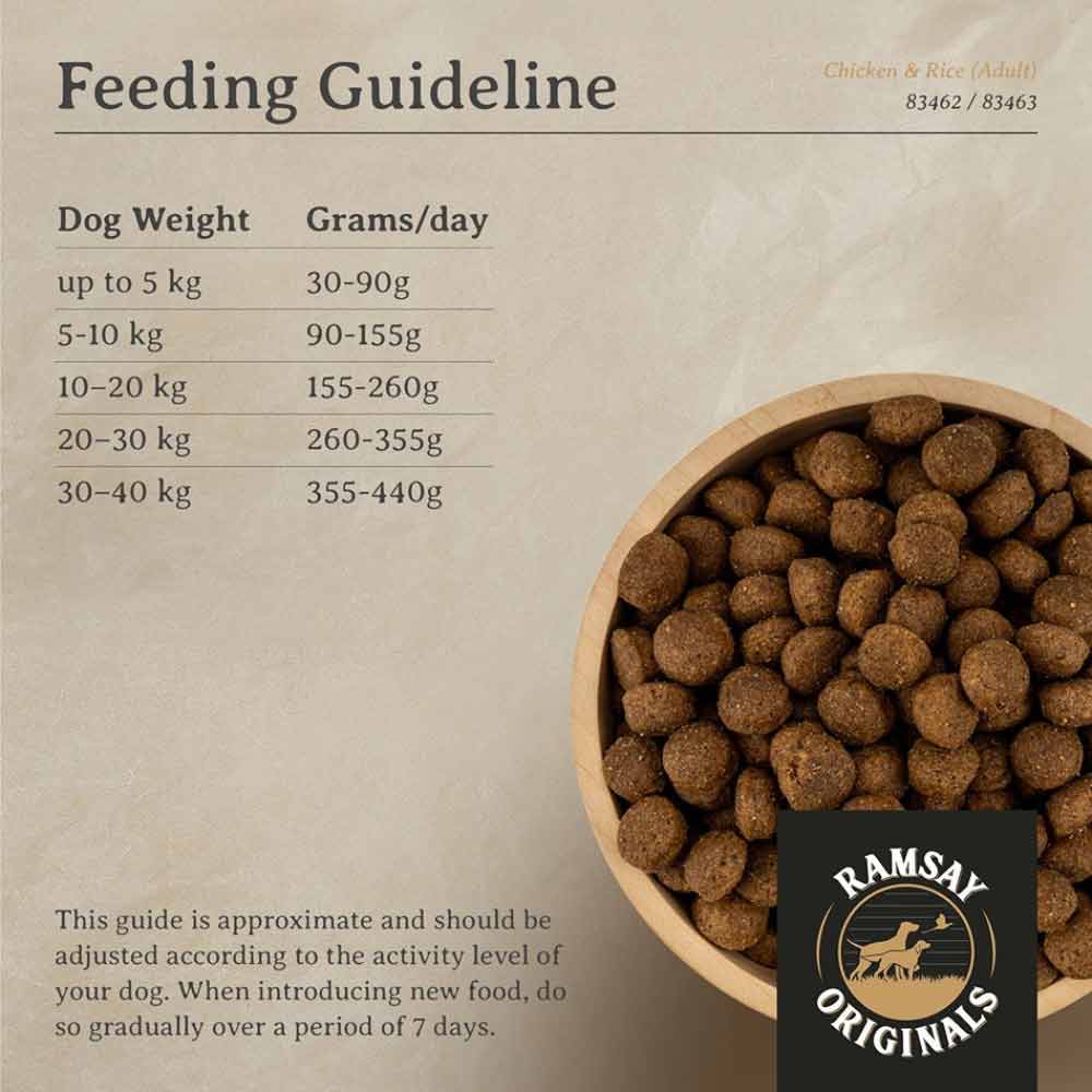 Ramsay Originals Adult Dry Dog Food - Chicken & Rice