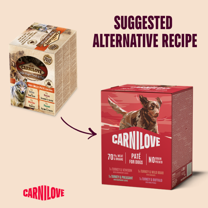 Carnilove Adult Wet Dog Food Pouches - Multipack - 4x300g