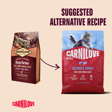Carnilove Active Large Breed Adult Dry Cat Food - Salmon & Turkey