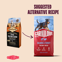 Carnilove Active Small Breed Adult Dry Dog Food - Salmon & Turkey