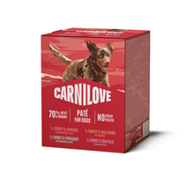 Carnilove Adult Wet Dog Food Pouches - Multipack - 4x300g