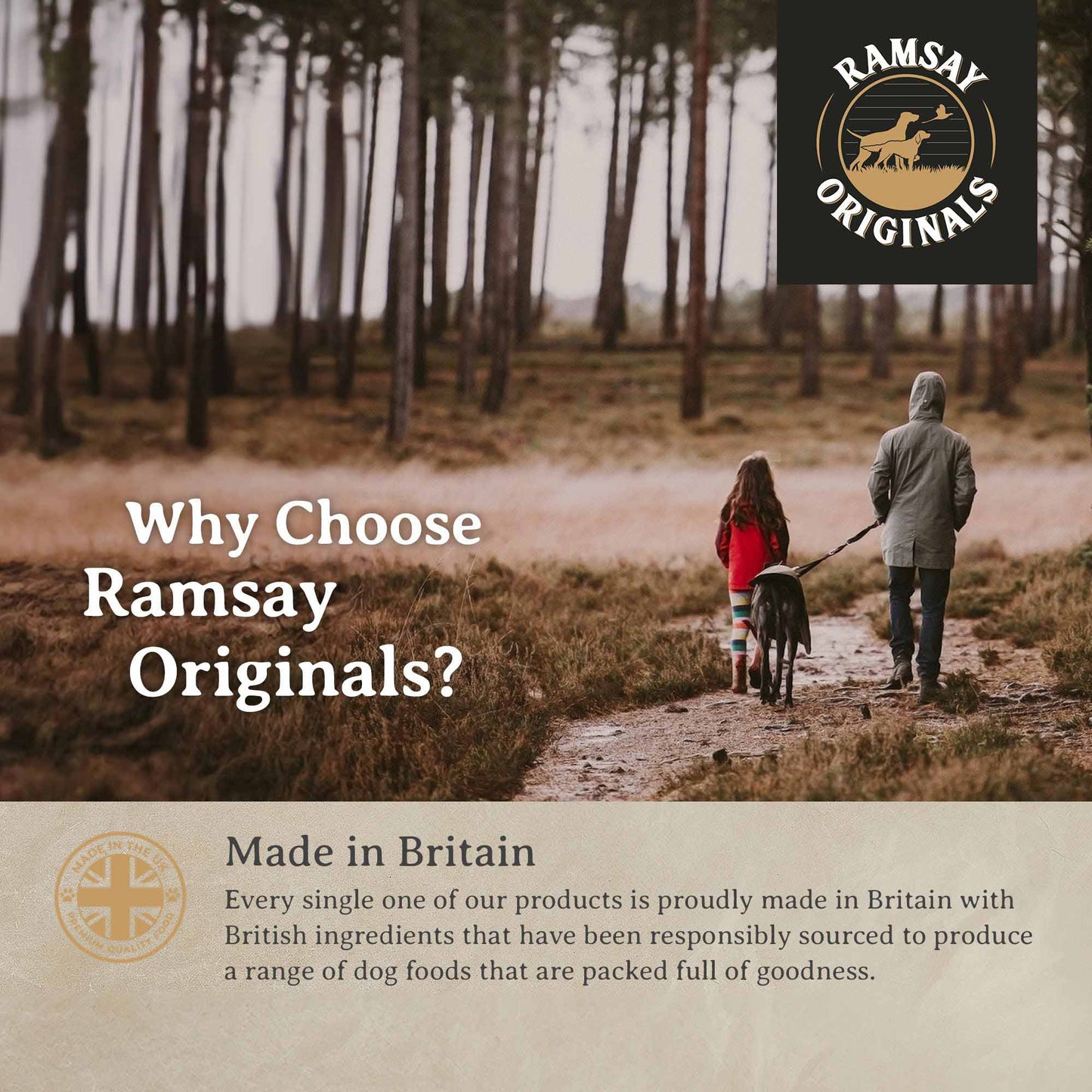 Ramsay Originals Large Breed Adult Dry Dog Food - Chicken & Rice